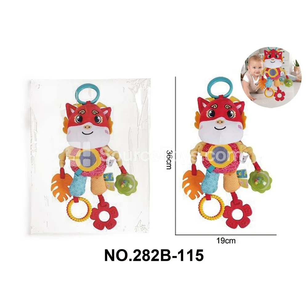 Teether Car Hanging Plush Dragon Teether Car Hanging Plush Dragon