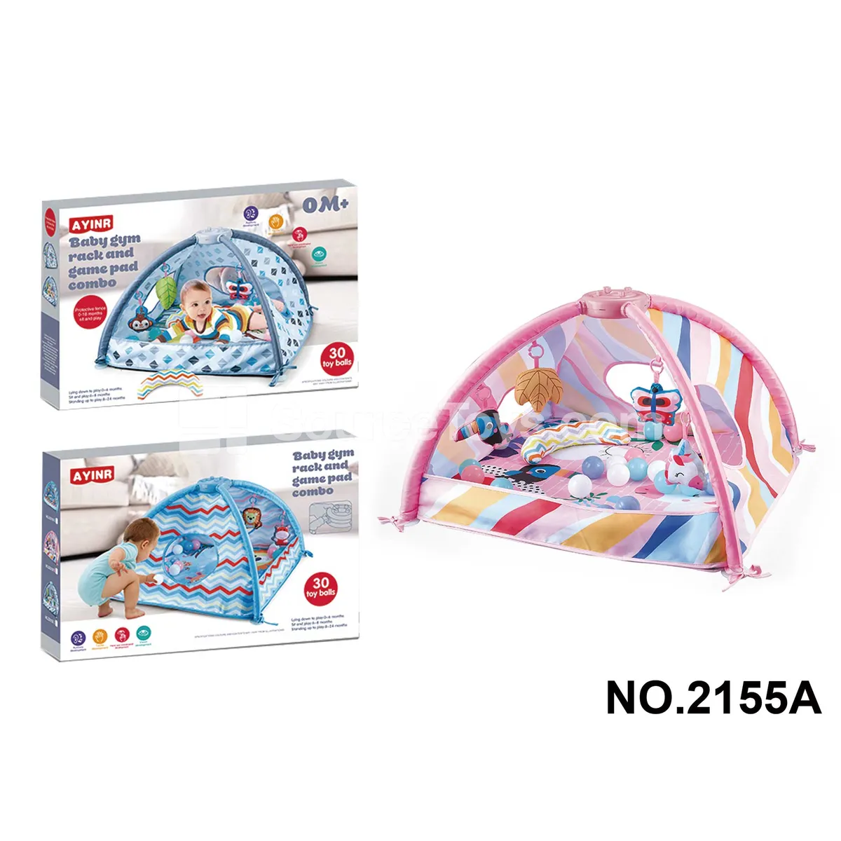 Baby Cartoon Multifunctional Tent Play Mat