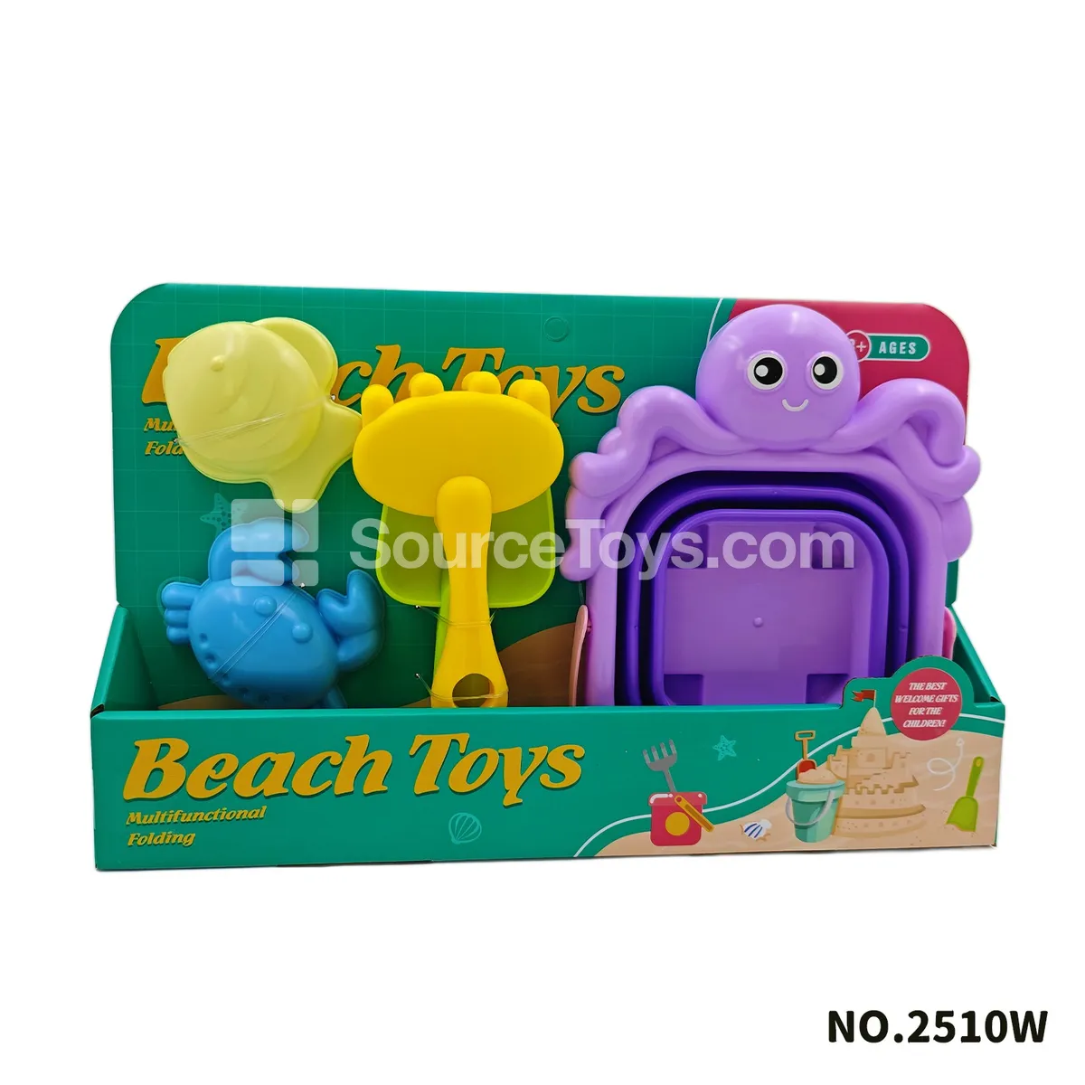 5-Piece Beach Bucket Set