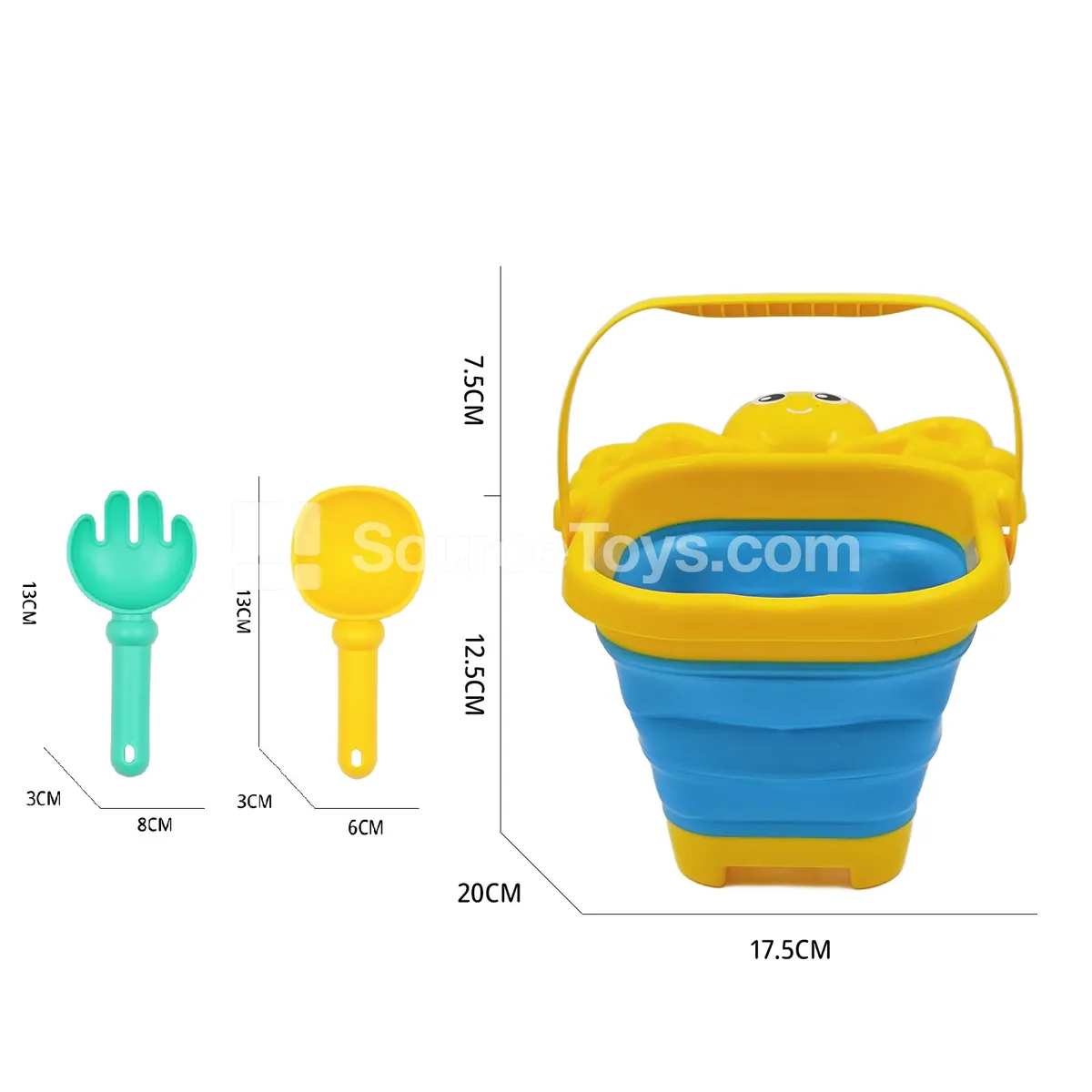 3-Piece Beach Bucket Set 3-Piece Beach Bucket Set