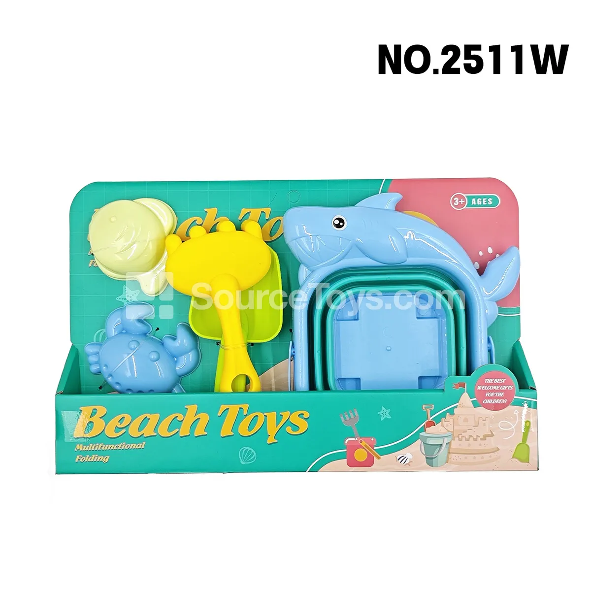 5-Piece Beach Bucket Set