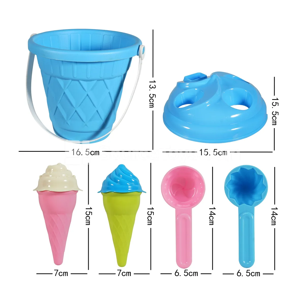 8-Piece Beach Toy Set 8-Piece Beach Toy Set