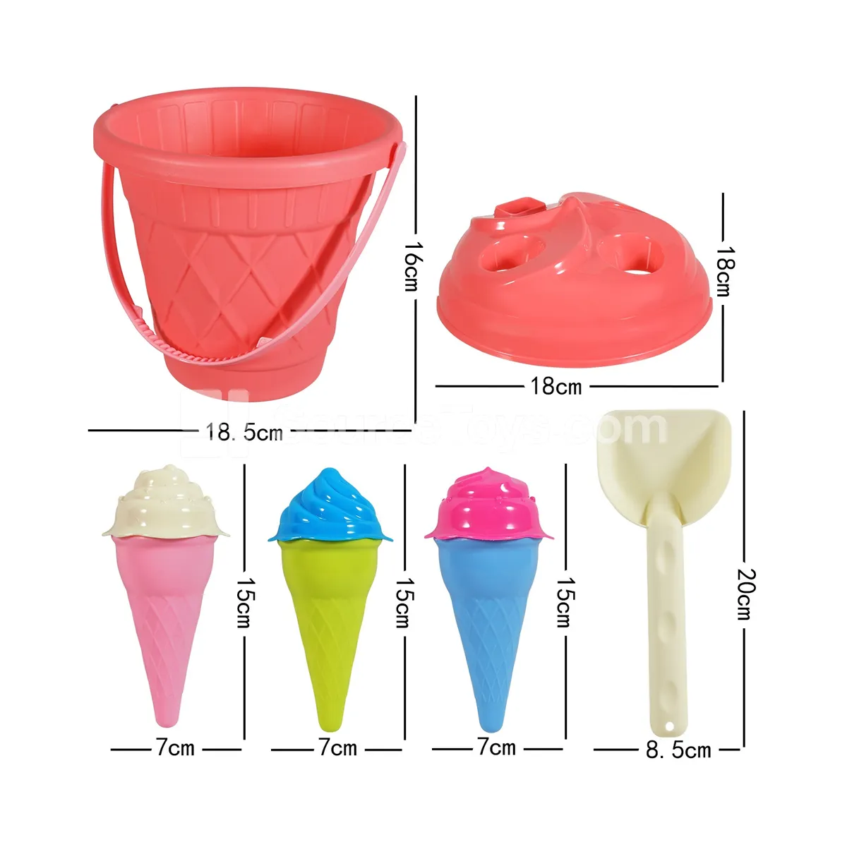 9-Piece Beach Toy Set