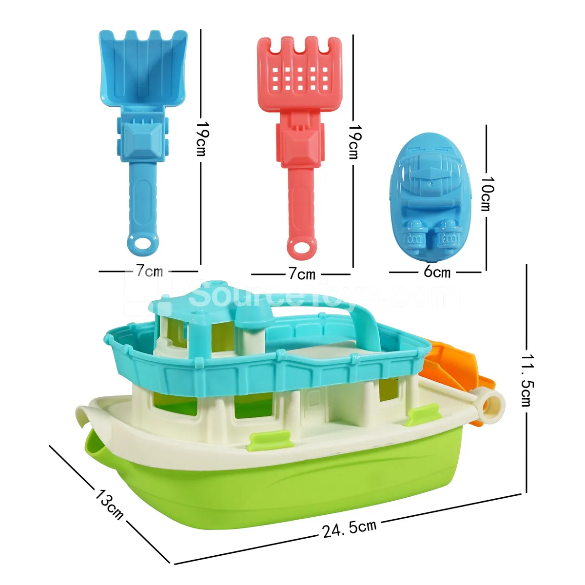 4-Piece Beach Toy Set 4-Piece Beach Toy Set