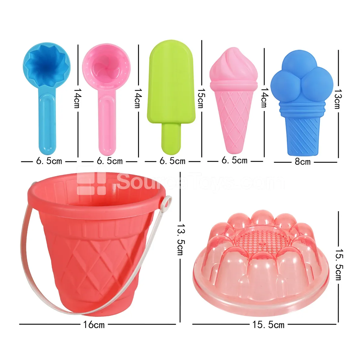 7-Piece Beach Toy Set 7-Piece Beach Toy Set