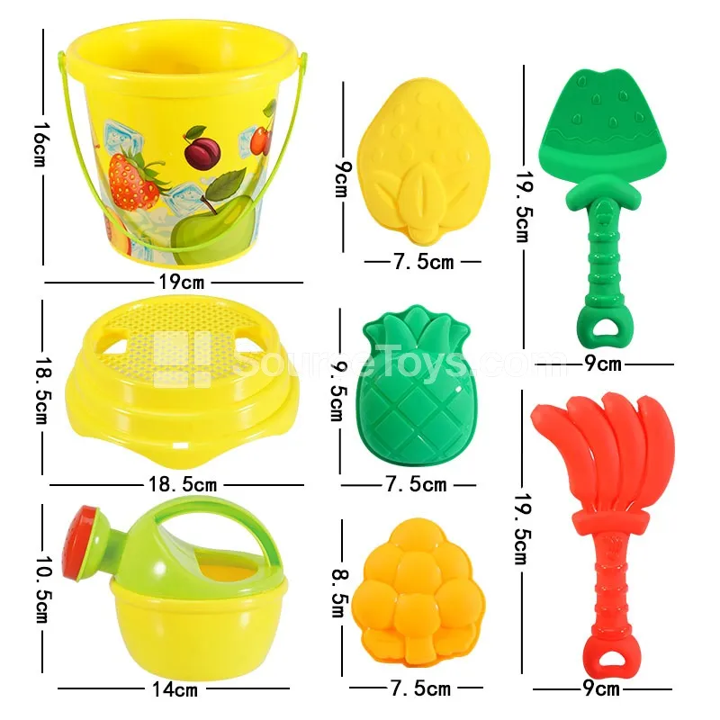 8-Piece Beach Toy Set 8-Piece Beach Toy Set