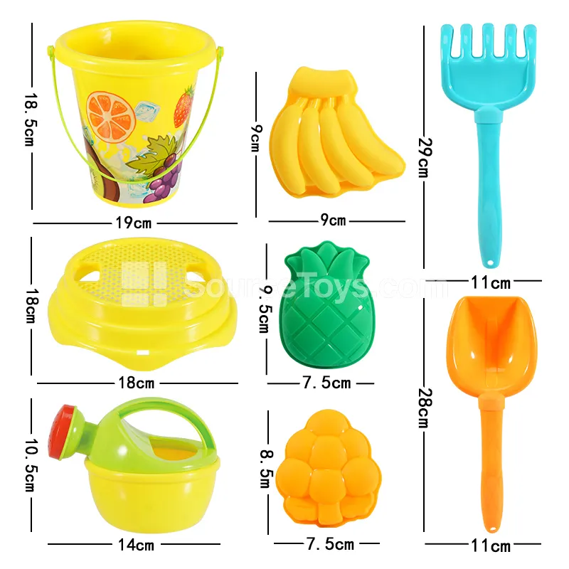 8-Piece Beach Toy Set 8-Piece Beach Toy Set