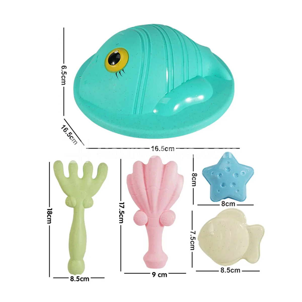 5-Piece Beach Toy Set 5-Piece Beach Toy Set