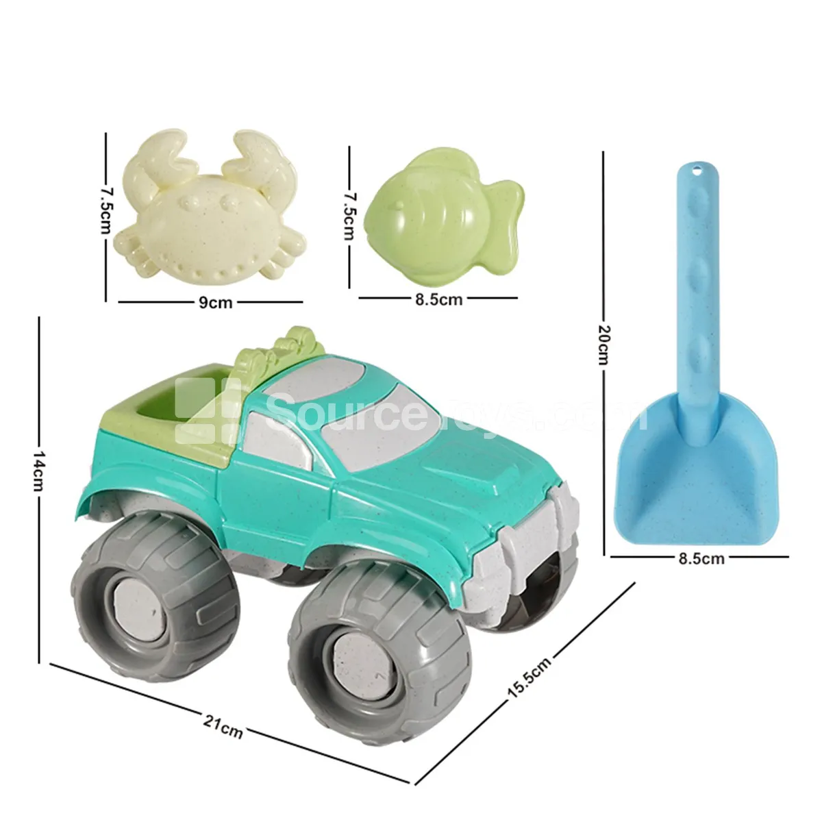 4-Piece Beach Vehicle Set 4-Piece Beach Vehicle Set