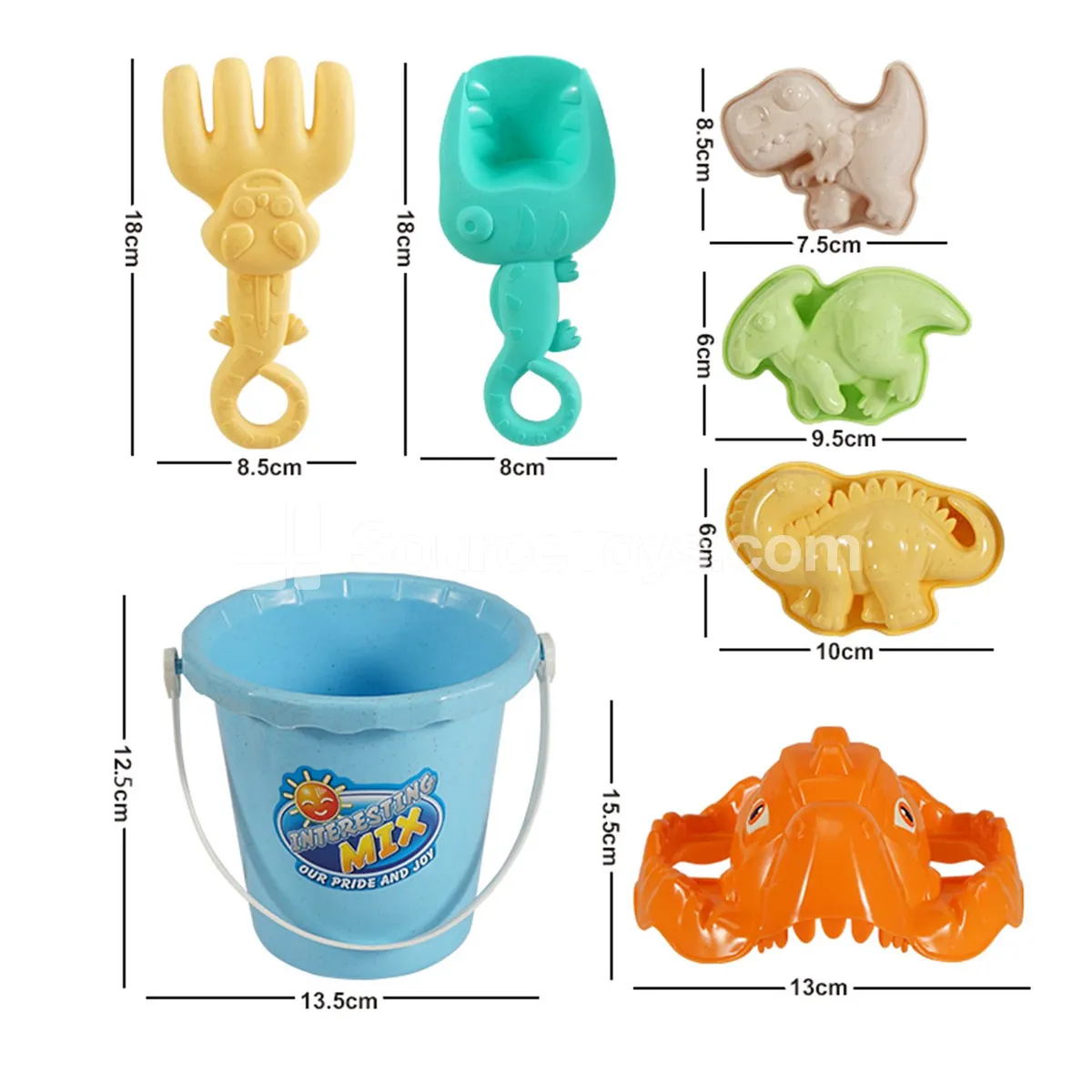 7-Piece Beach Toy Set 7-Piece Beach Toy Set