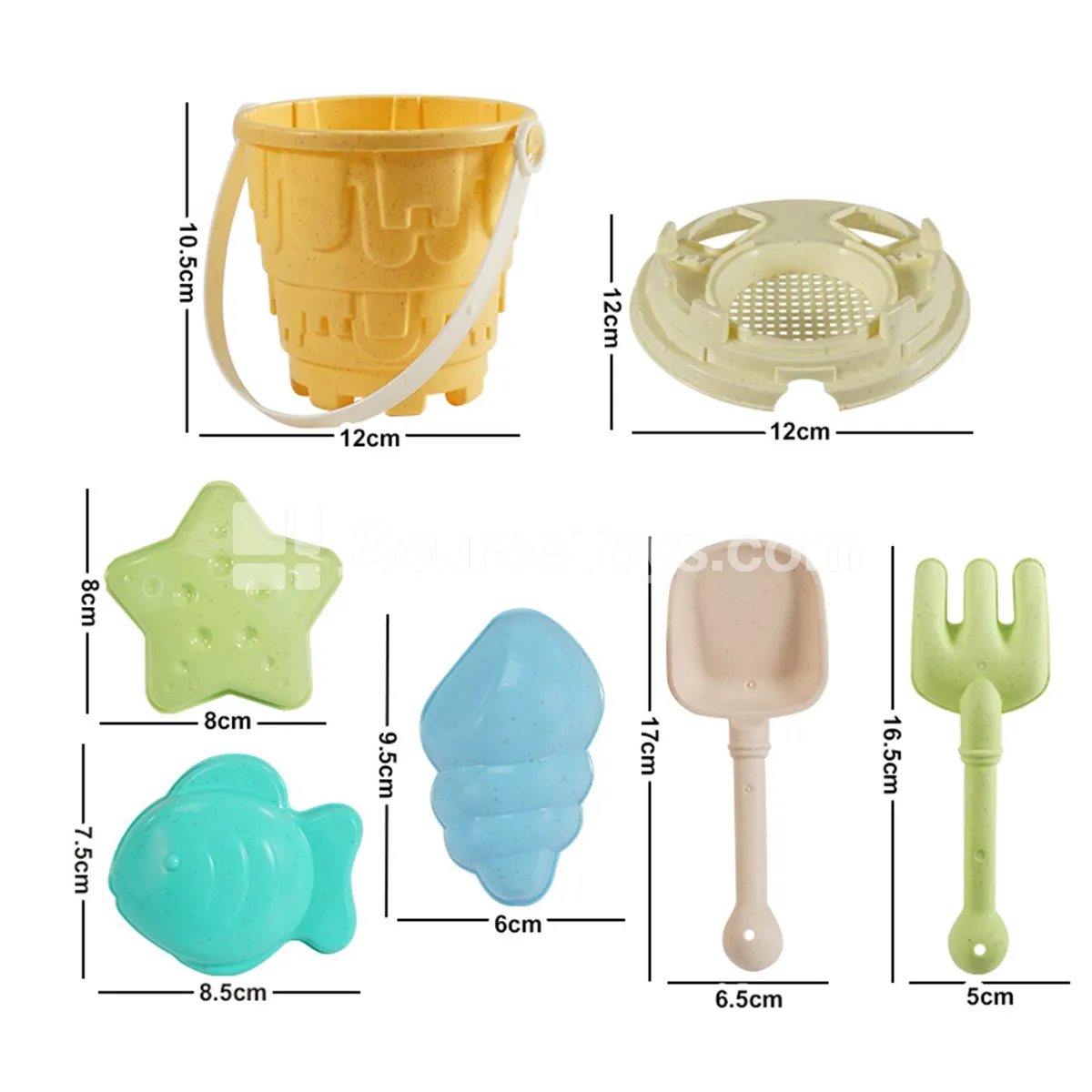 7-Piece Beach Toy Set