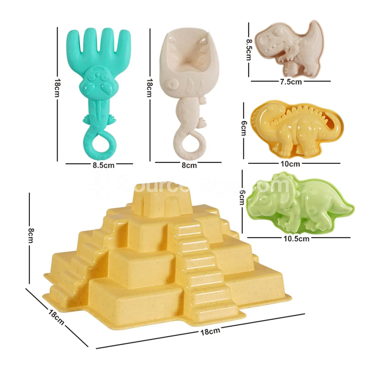 6-Piece Beach Toy Set 6-Piece Beach Toy Set