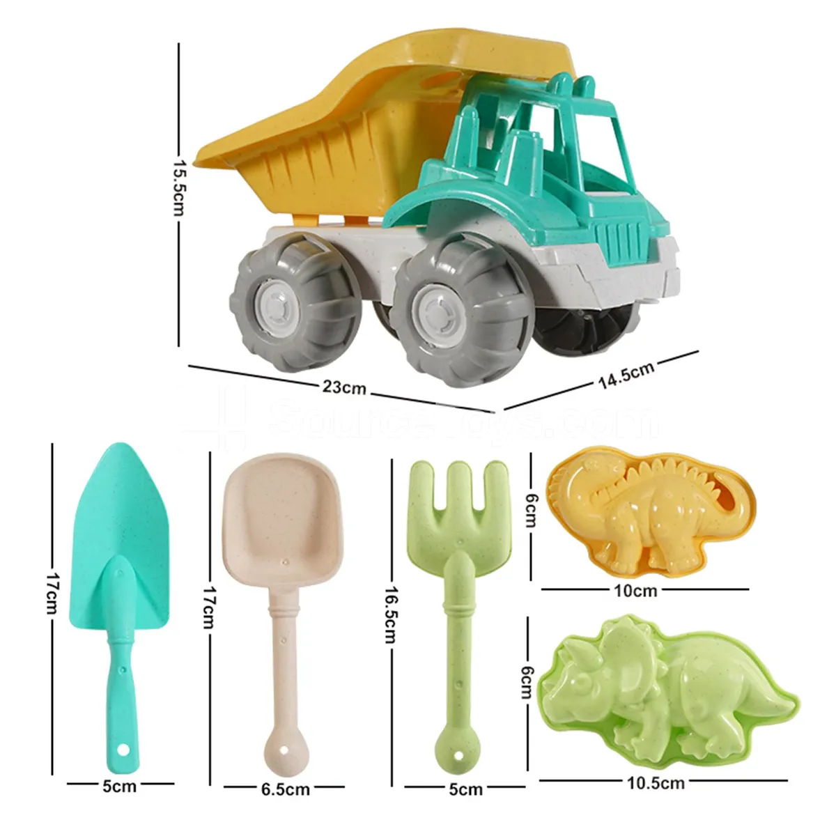 6-Piece Beach Vehicle Set 6-Piece Beach Vehicle Set