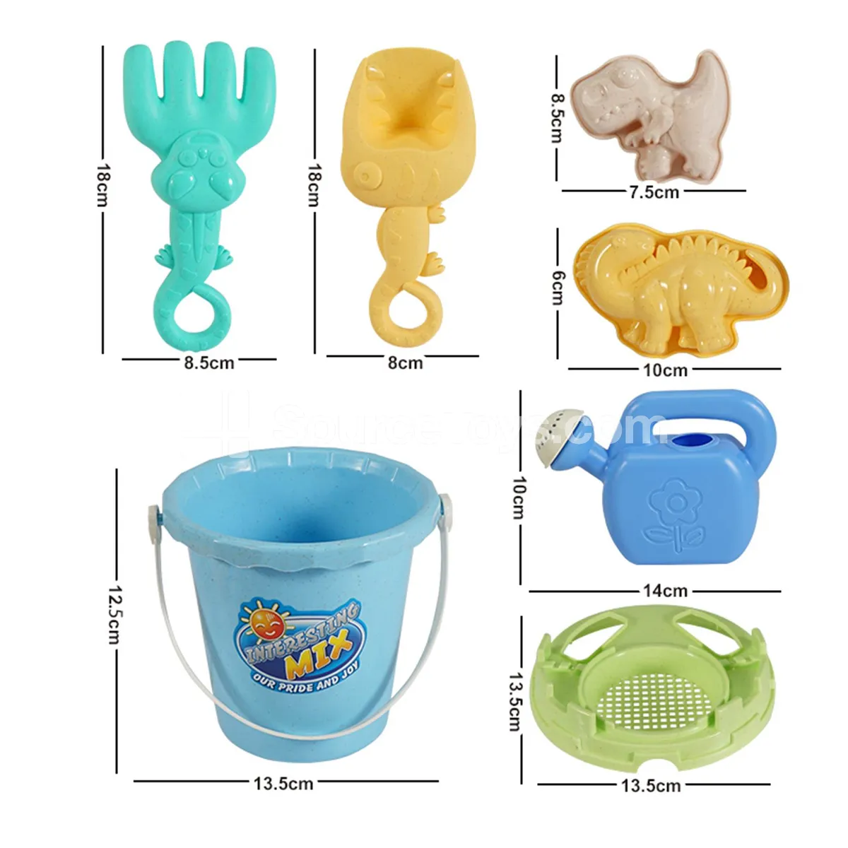 7-Piece Beach Toy Set 7-Piece Beach Toy Set