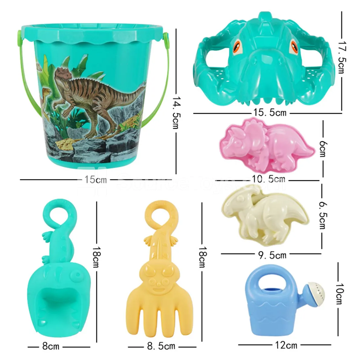 7-Piece Beach Toy Set