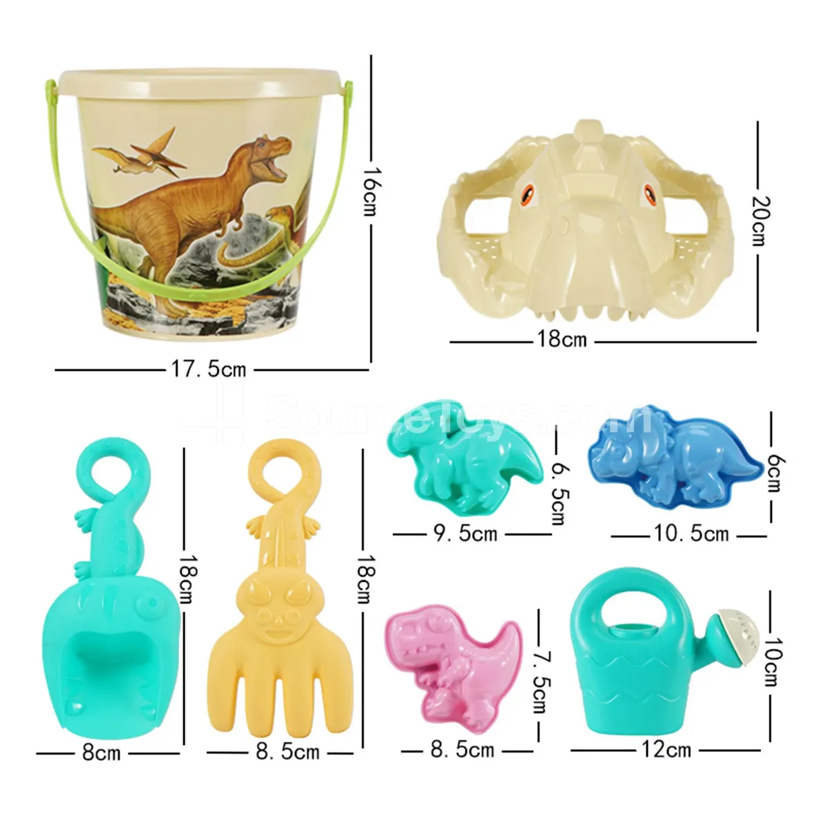 8-Piece Beach Toy Set
