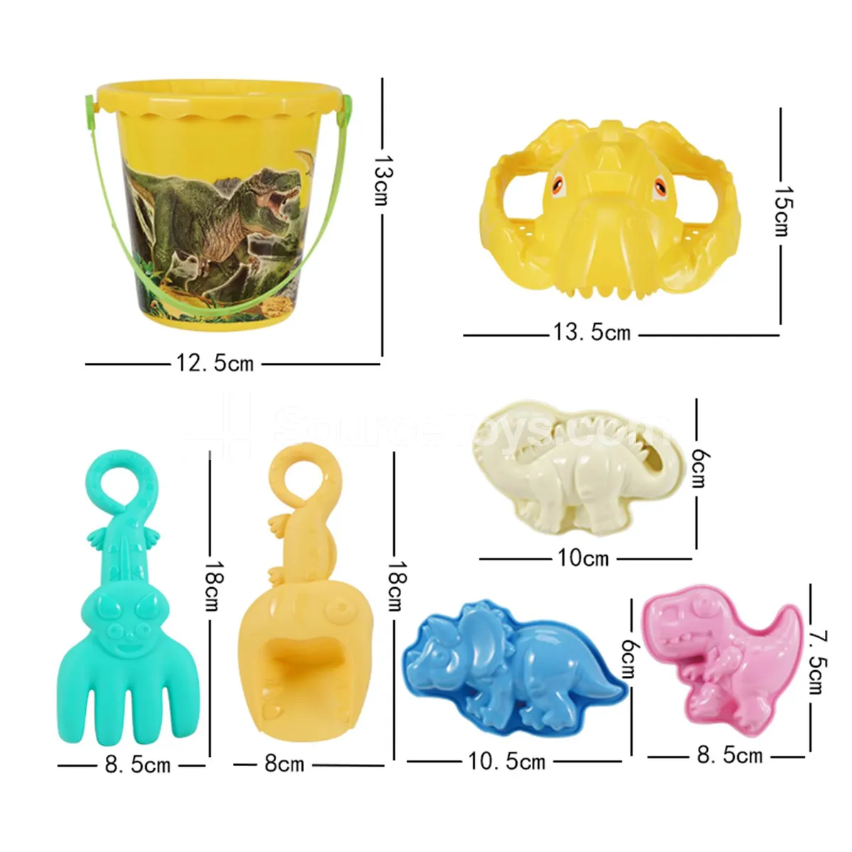7-Piece Beach Toy Set 7-Piece Beach Toy Set
