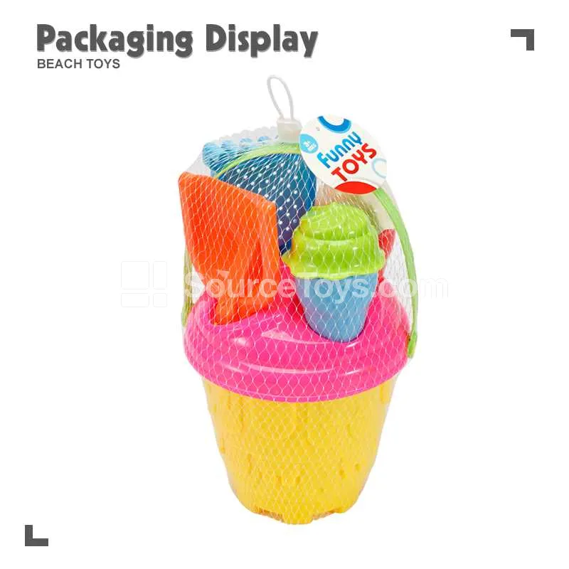 6-Piece Ice Cream Beach Play Set 6-Piece Ice Cream Beach Play Set