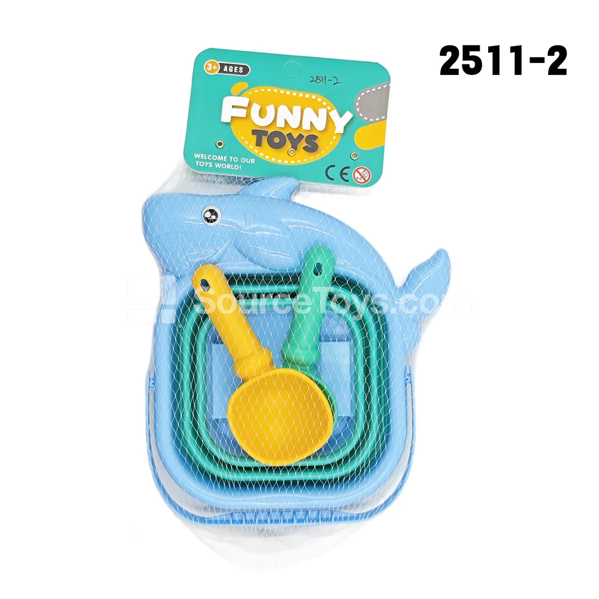 3-Piece Beach Bucket Set 3-Piece Beach Bucket Set