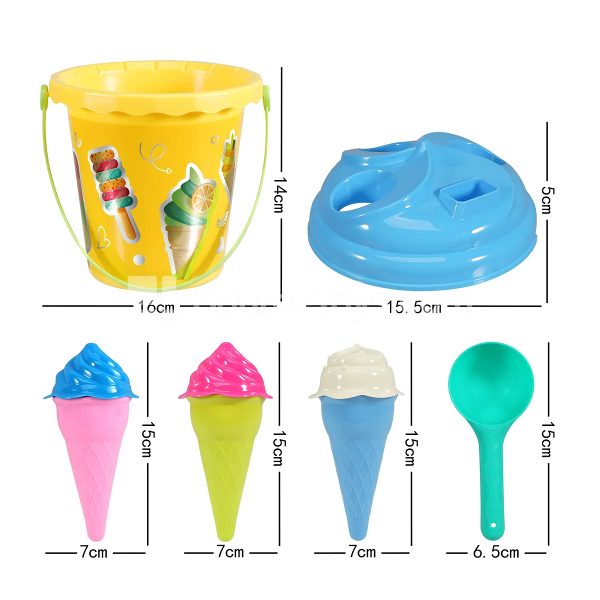 9-Piece Beach Toy Set 9-Piece Beach Toy Set