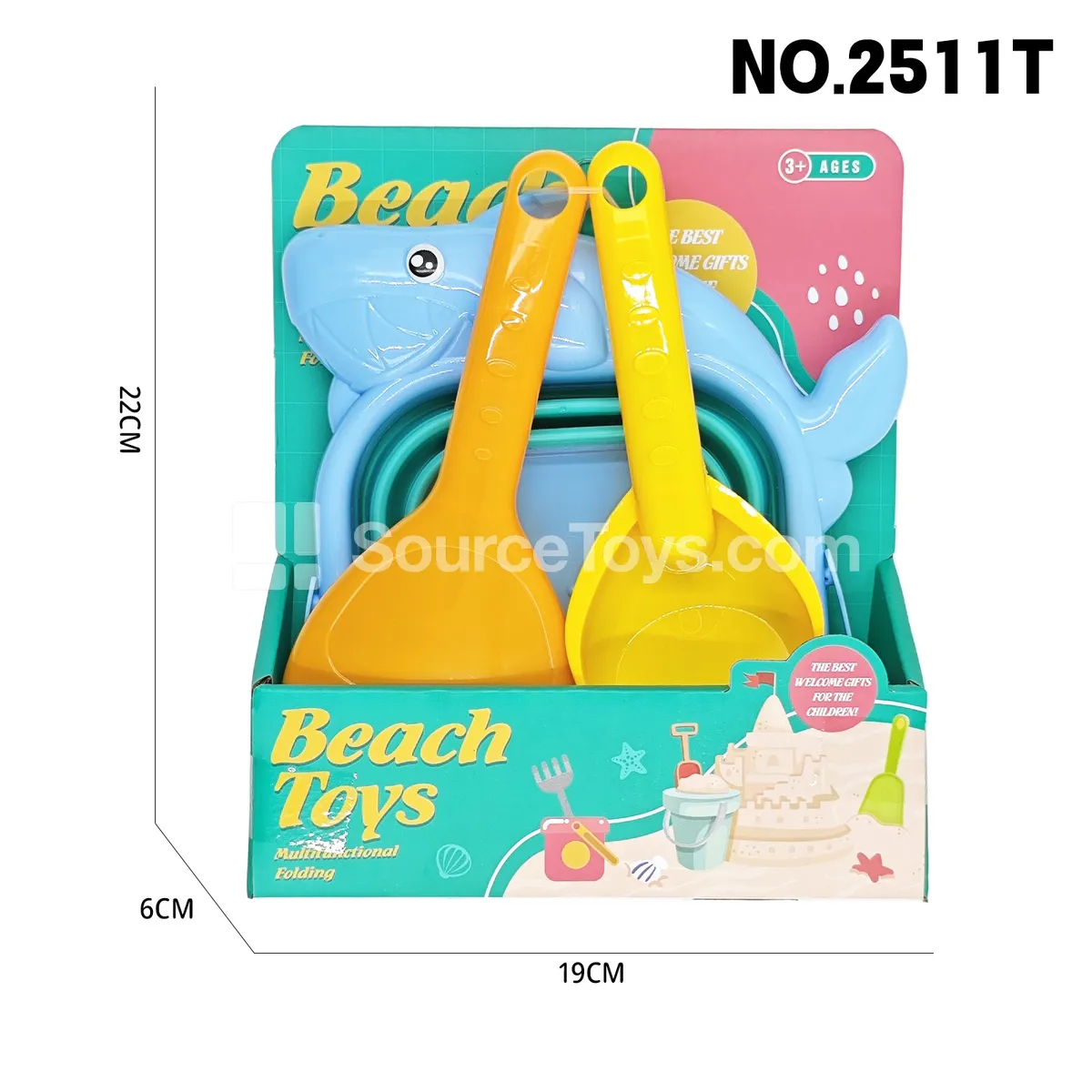 3-Piece Beach Bucket Set 3-Piece Beach Bucket Set