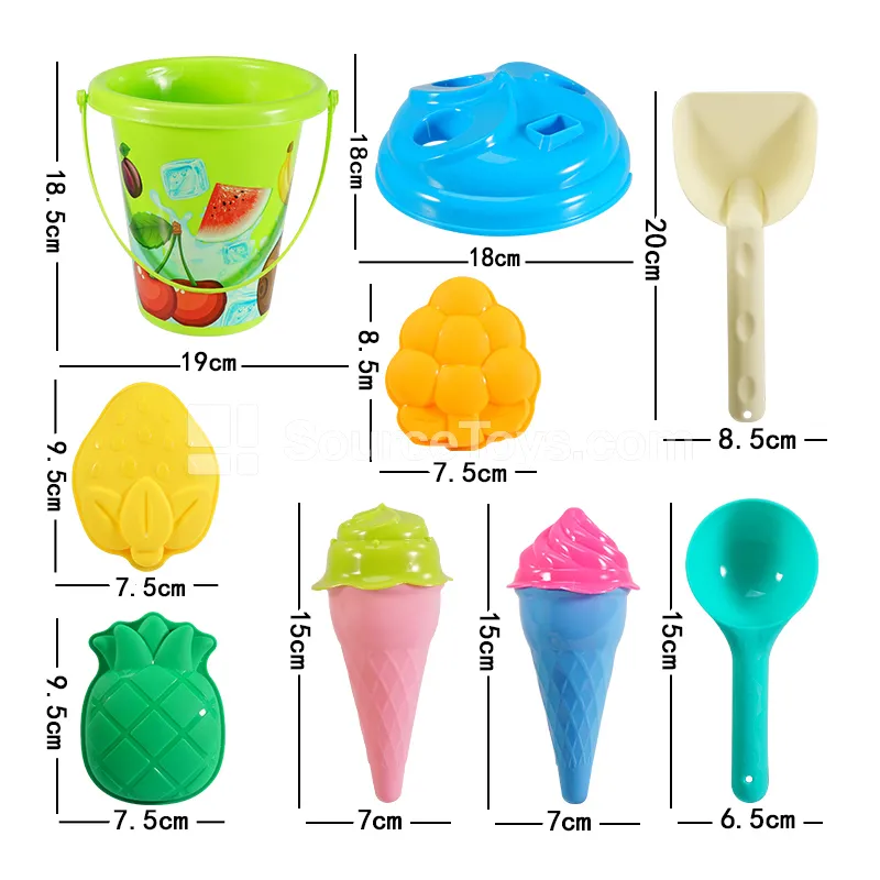11-Piece Beach Toy Set 11-Piece Beach Toy Set