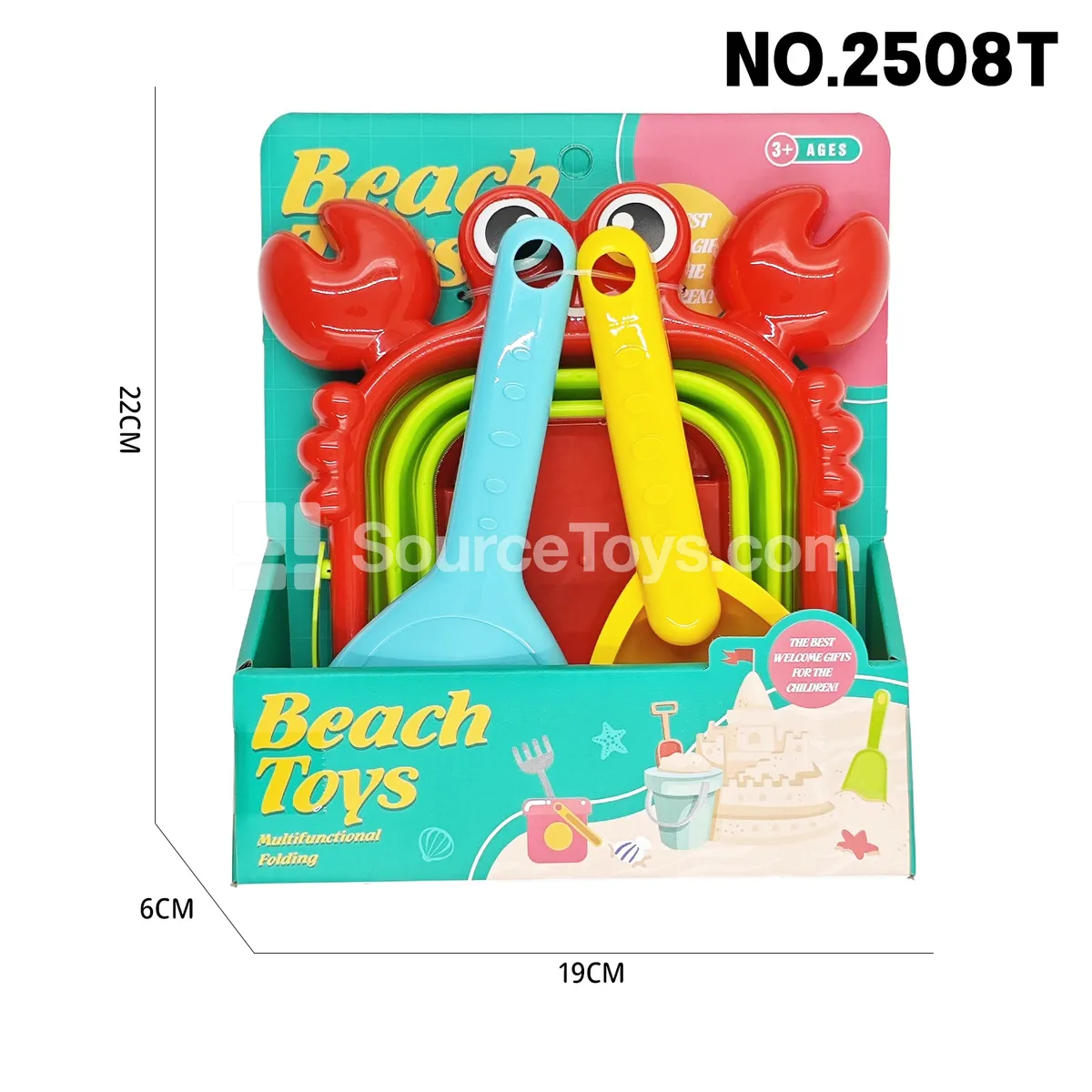 3-Piece Beach Bucket Set 3-Piece Beach Bucket Set