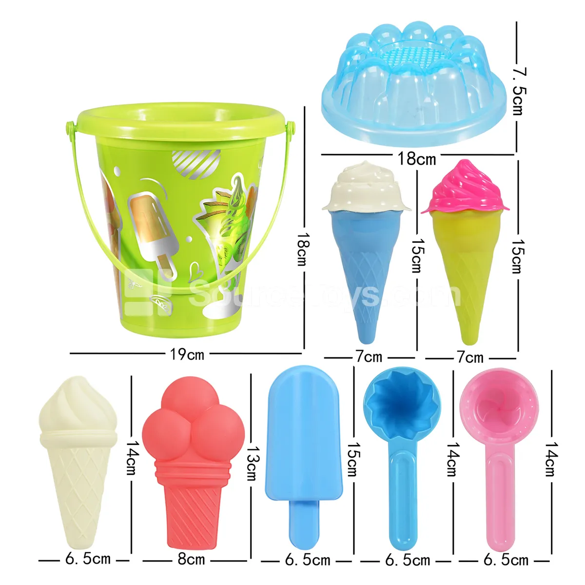11-Piece Beach Toy Set 11-Piece Beach Toy Set