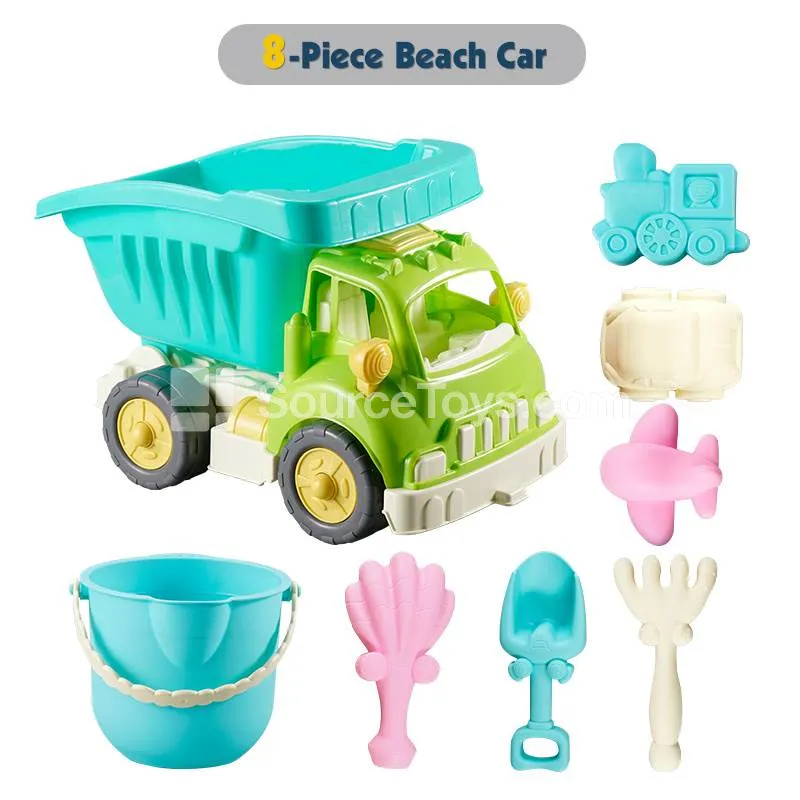 8-Piece Beach Vehicle Set 8-Piece Beach Vehicle Set