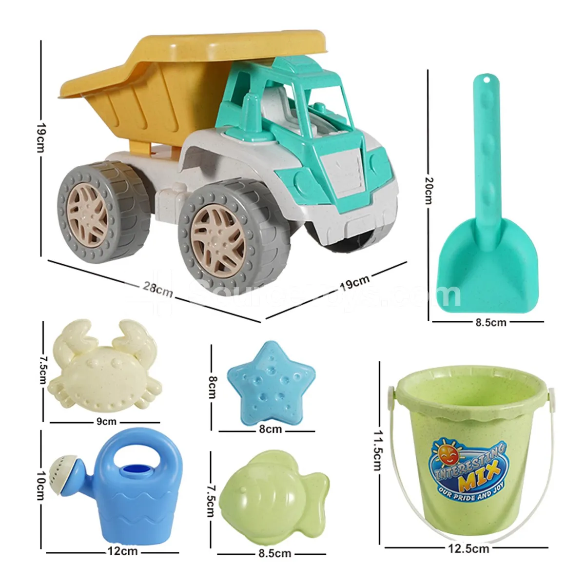 7-Piece Beach Vehicle Set