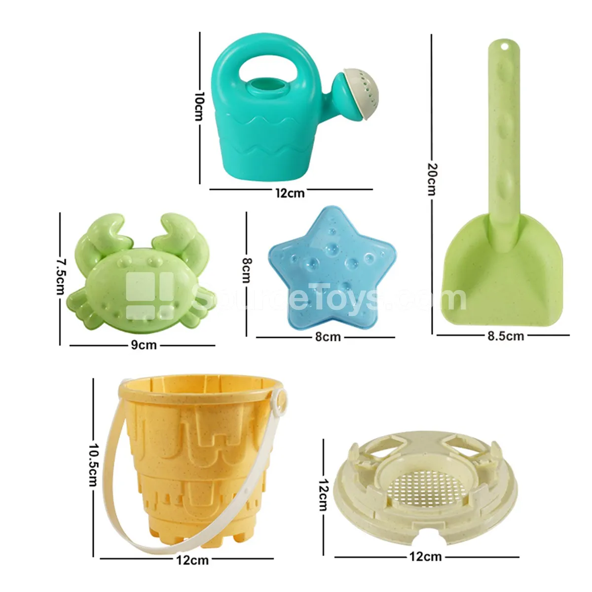 6-Piece Beach Toy Set 6-Piece Beach Toy Set