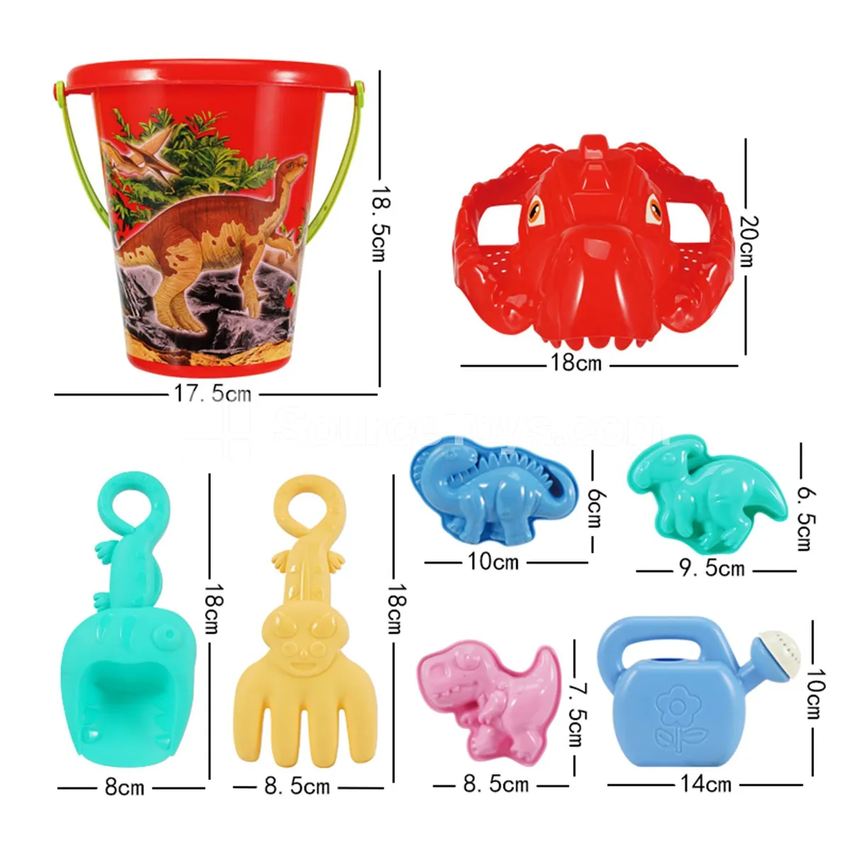 8-Piece Beach Toy Set 8-Piece Beach Toy Set