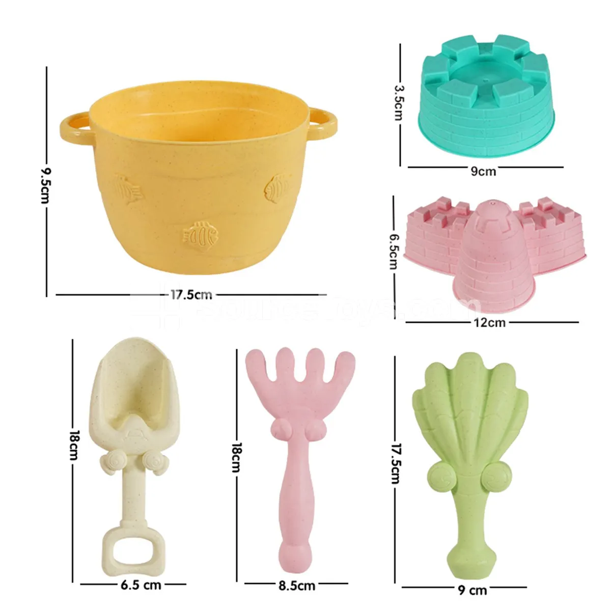 6-Piece Beach Toy Set 6-Piece Beach Toy Set