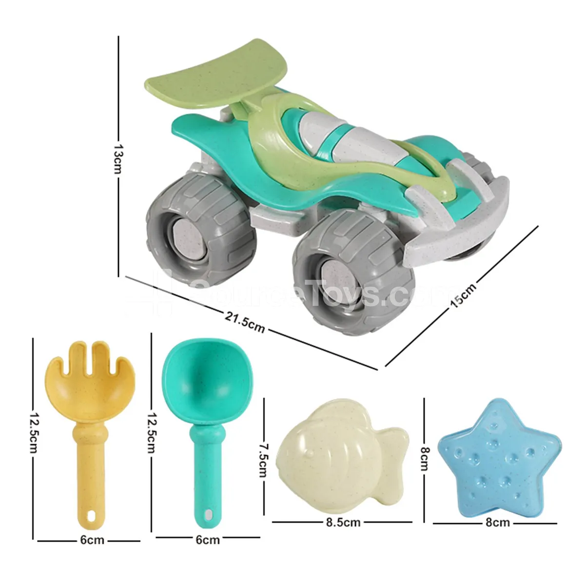 5-Piece Beach Scooter Set 5-Piece Beach Scooter Set
