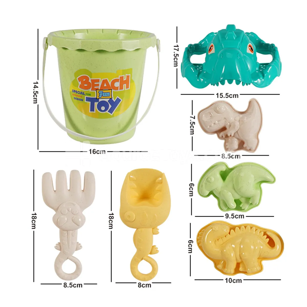 7-Piece Beach Toy Set