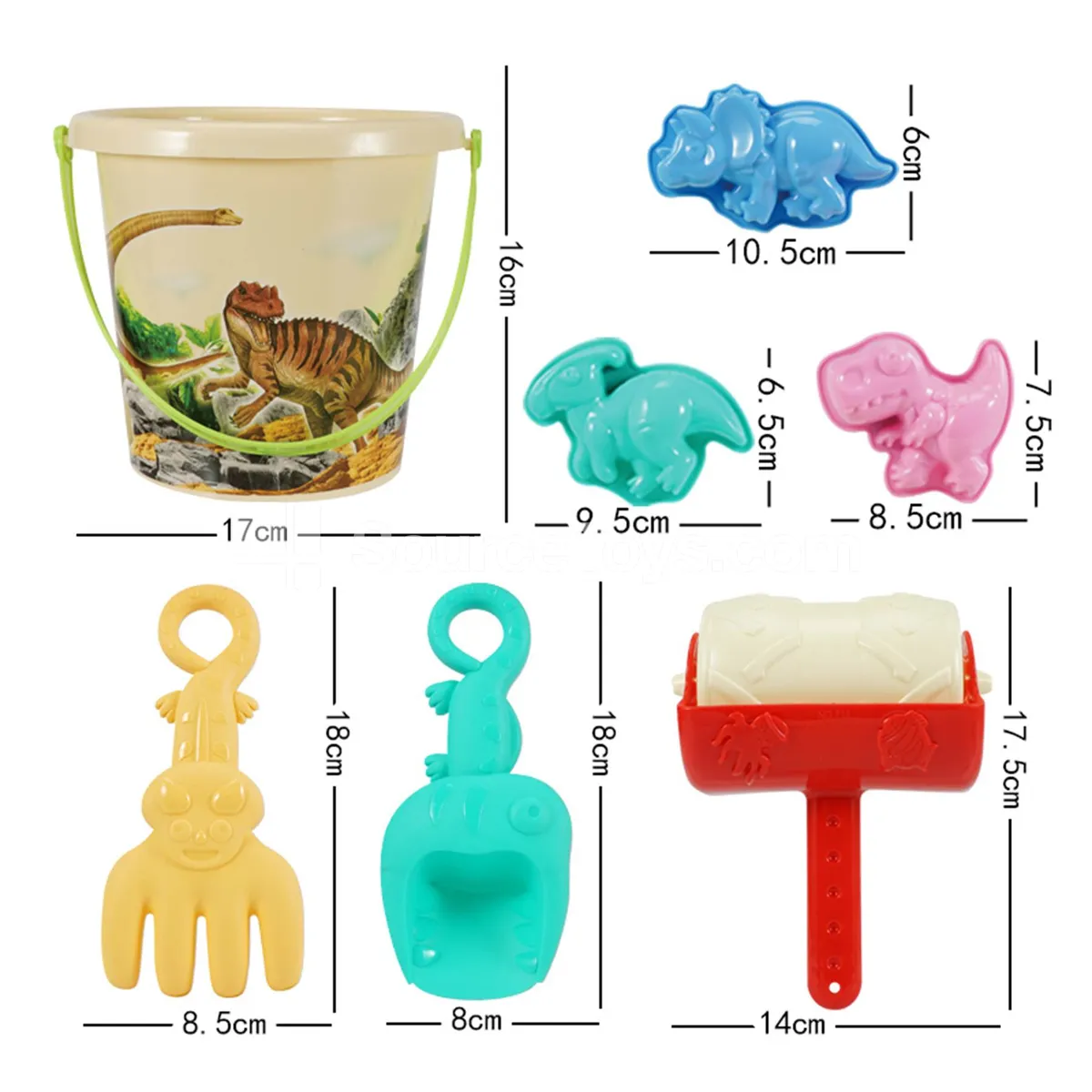 7-Piece Beach Toy Set 7-Piece Beach Toy Set
