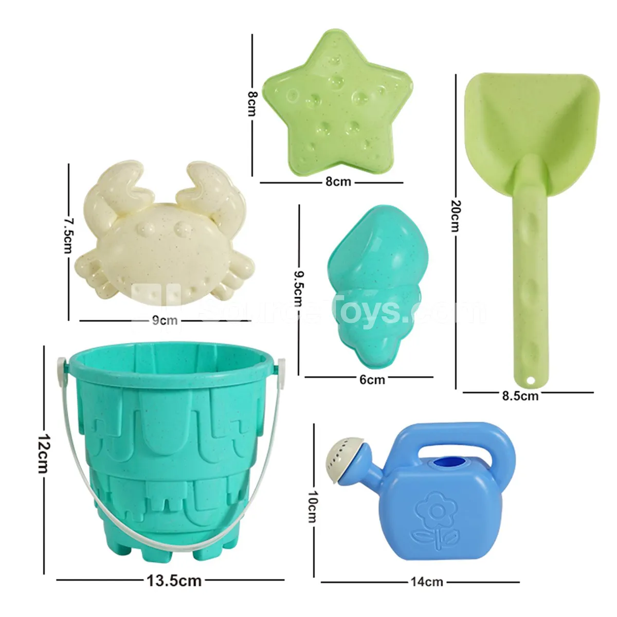 6-Piece Beach Toy Set 6-Piece Beach Toy Set