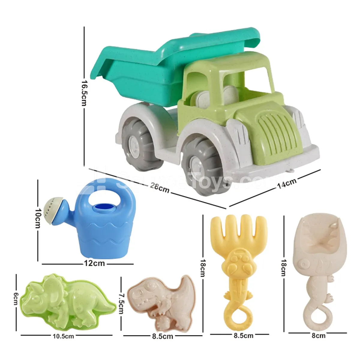 6-Piece Beach Vehicle Set 6-Piece Beach Vehicle Set