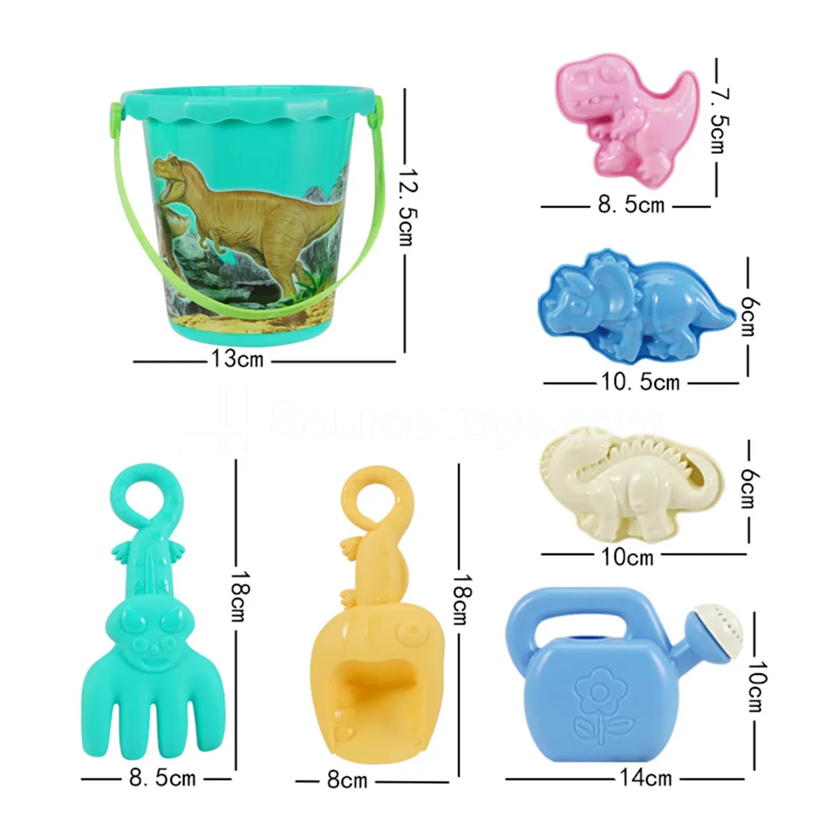 7-Piece Beach Toy Set 7-Piece Beach Toy Set
