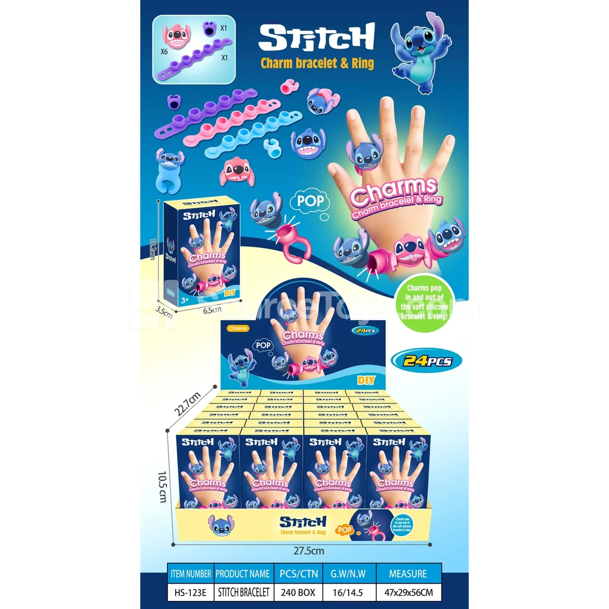 Stress Relief Bracelet (24pcs) Stress Relief Bracelet (24pcs)