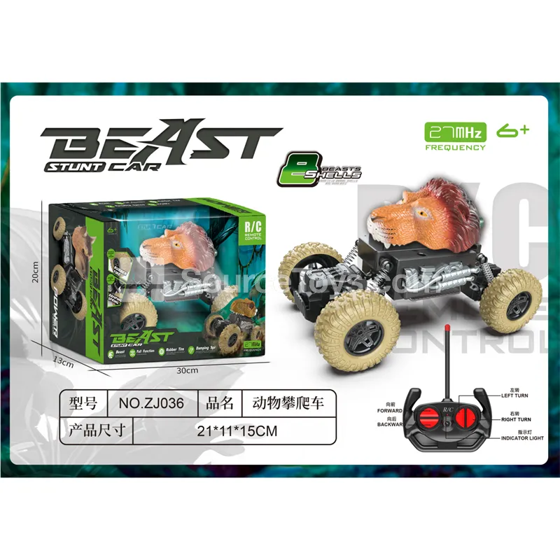 1:20 Animal 2WD Climbing Car 27MHz Battery Not Included 1:20 Animal 2WD Climbing Car 27MHz Battery Not Included