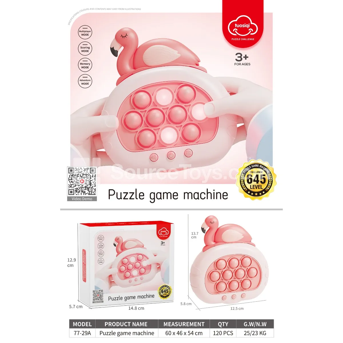 Flamingo Speed Push Game Machine Flamingo Speed Push Game Machine