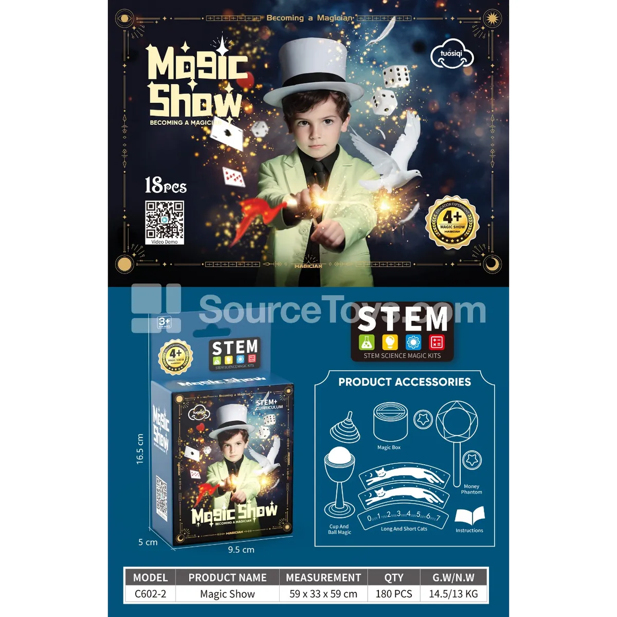 Magic Set 4 Pcs Style 2