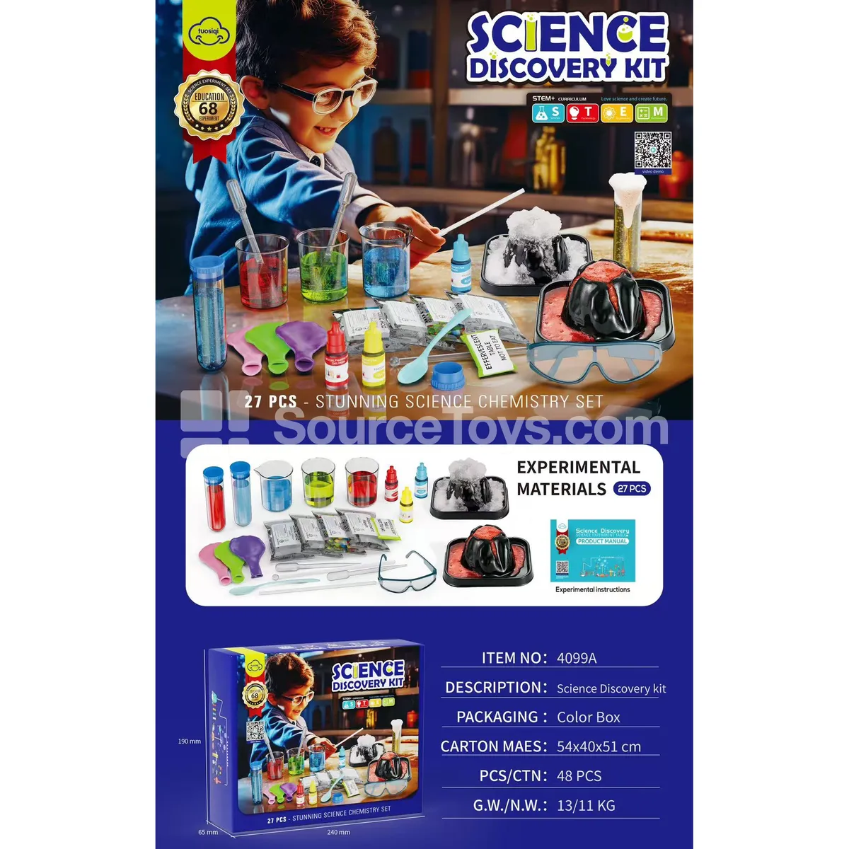 68 Science Experiment Set (27 pcs) 68 Science Experiment Set (27 pcs)