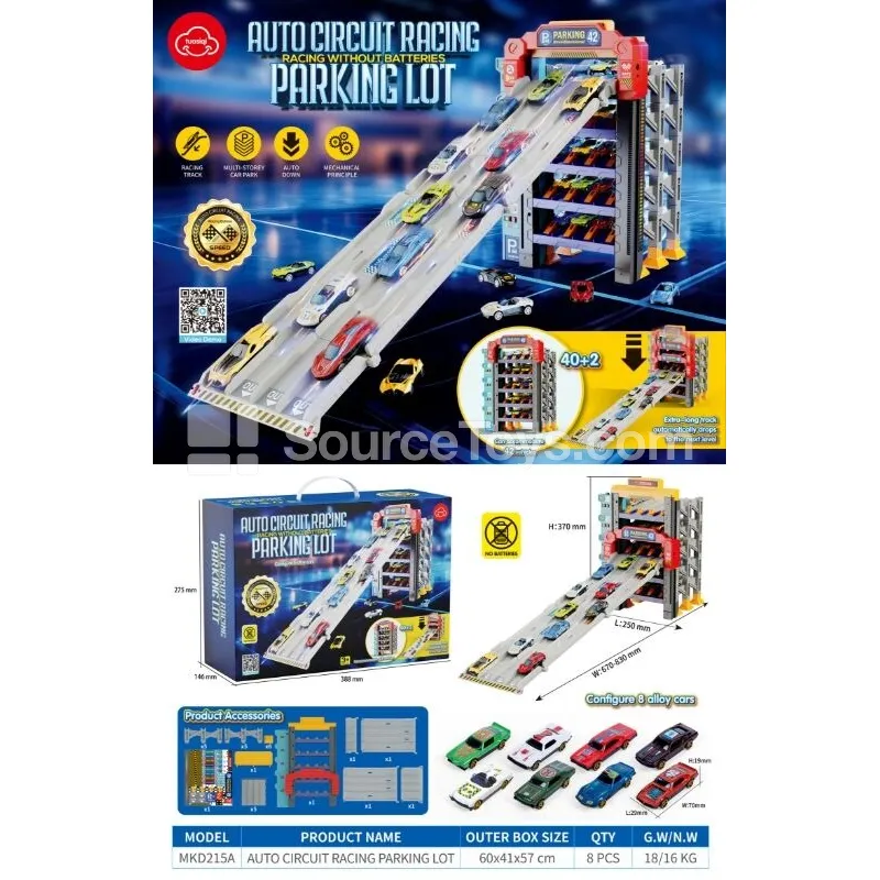 Automatic Racing Track Parking Lot Automatic Racing Track Parking Lot