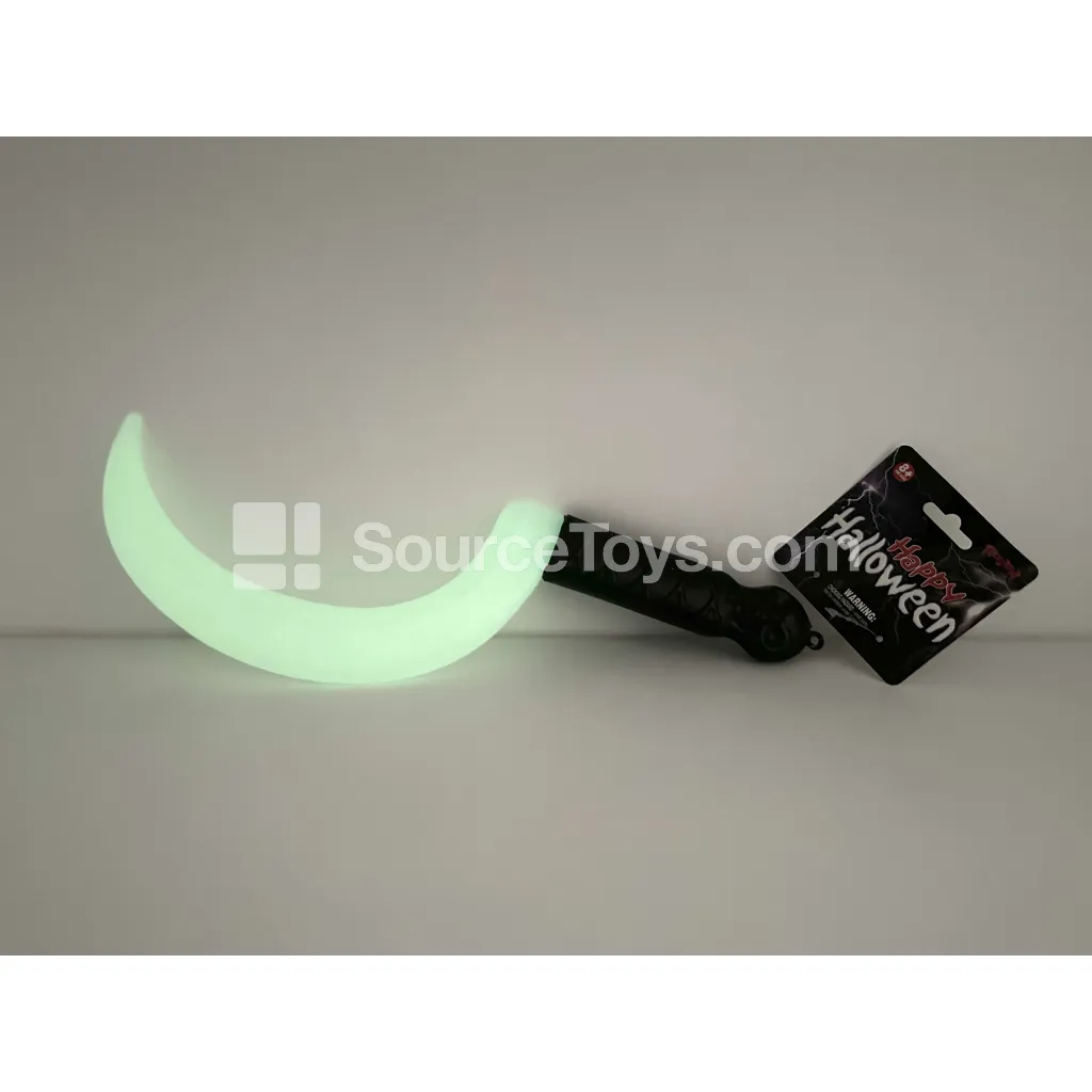 Glow-in-the-Dark Prop Scythe