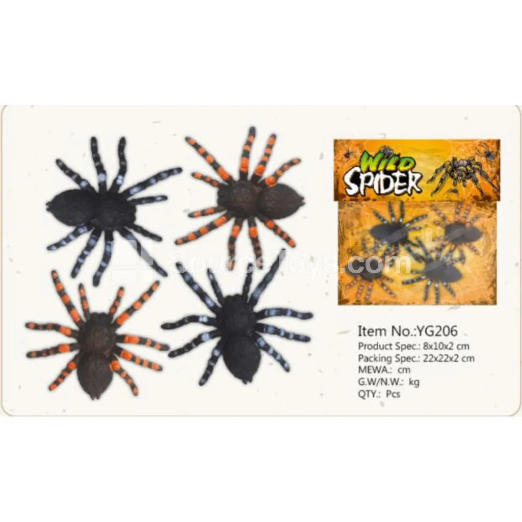 Small Spider 4-Pack