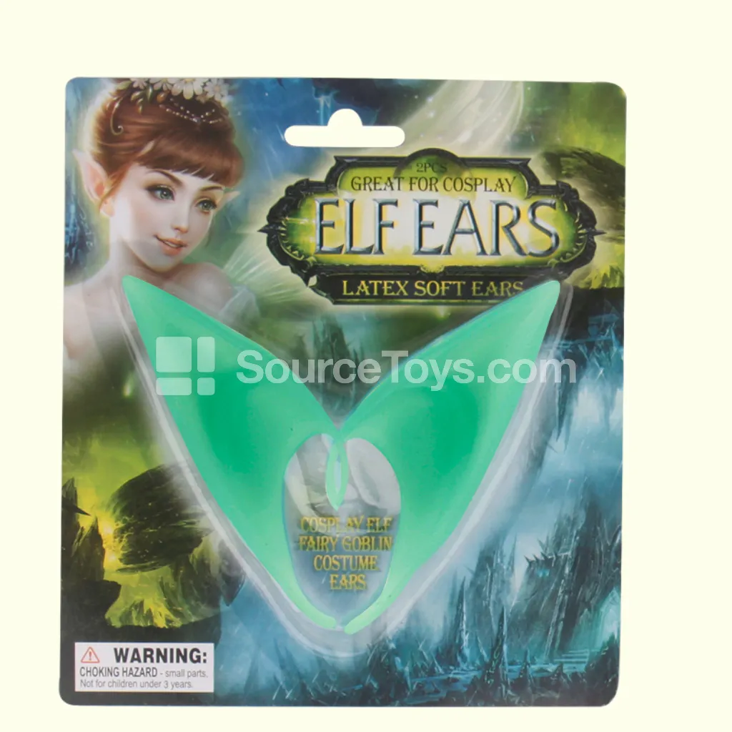 Long Elf Ears Glow-in-the-Dark Vinyl Figure