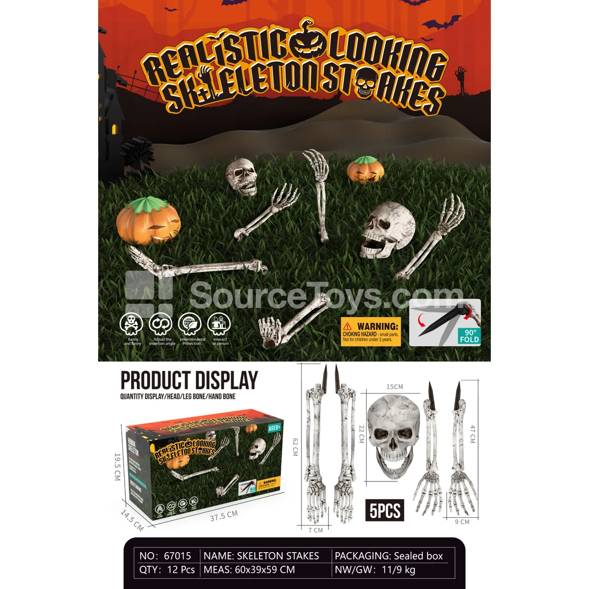 Skeleton 5-Piece Set