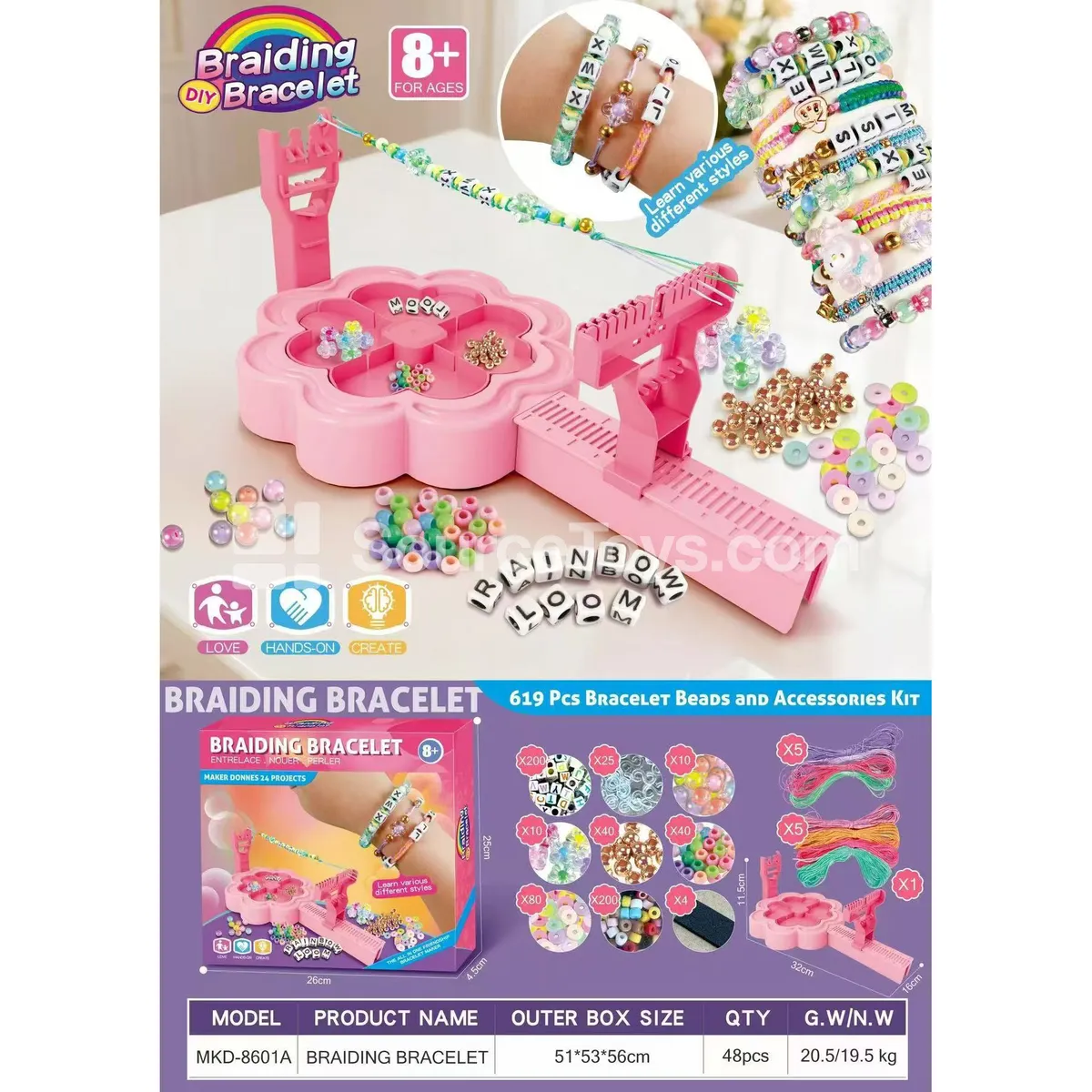 Bracelet Weaving DIY Kit Bracelet Weaving DIY Kit